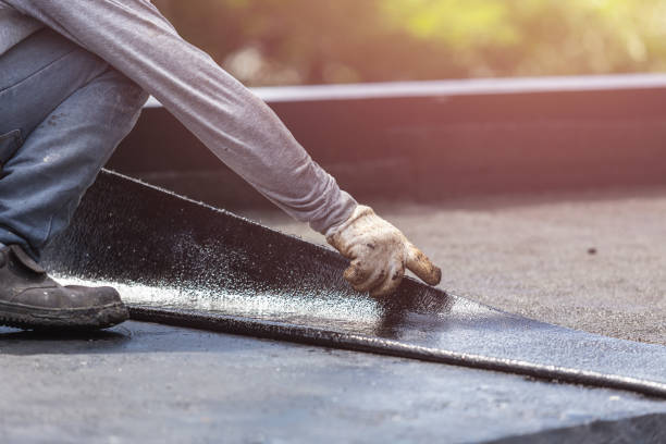 Professional Crawl Space Encapsulation technician working in Geneseo, NY